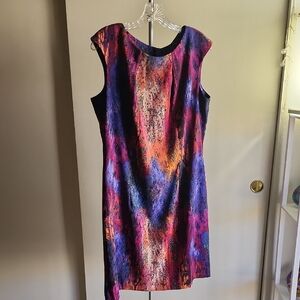 Multicolor Abstract Dress 💜